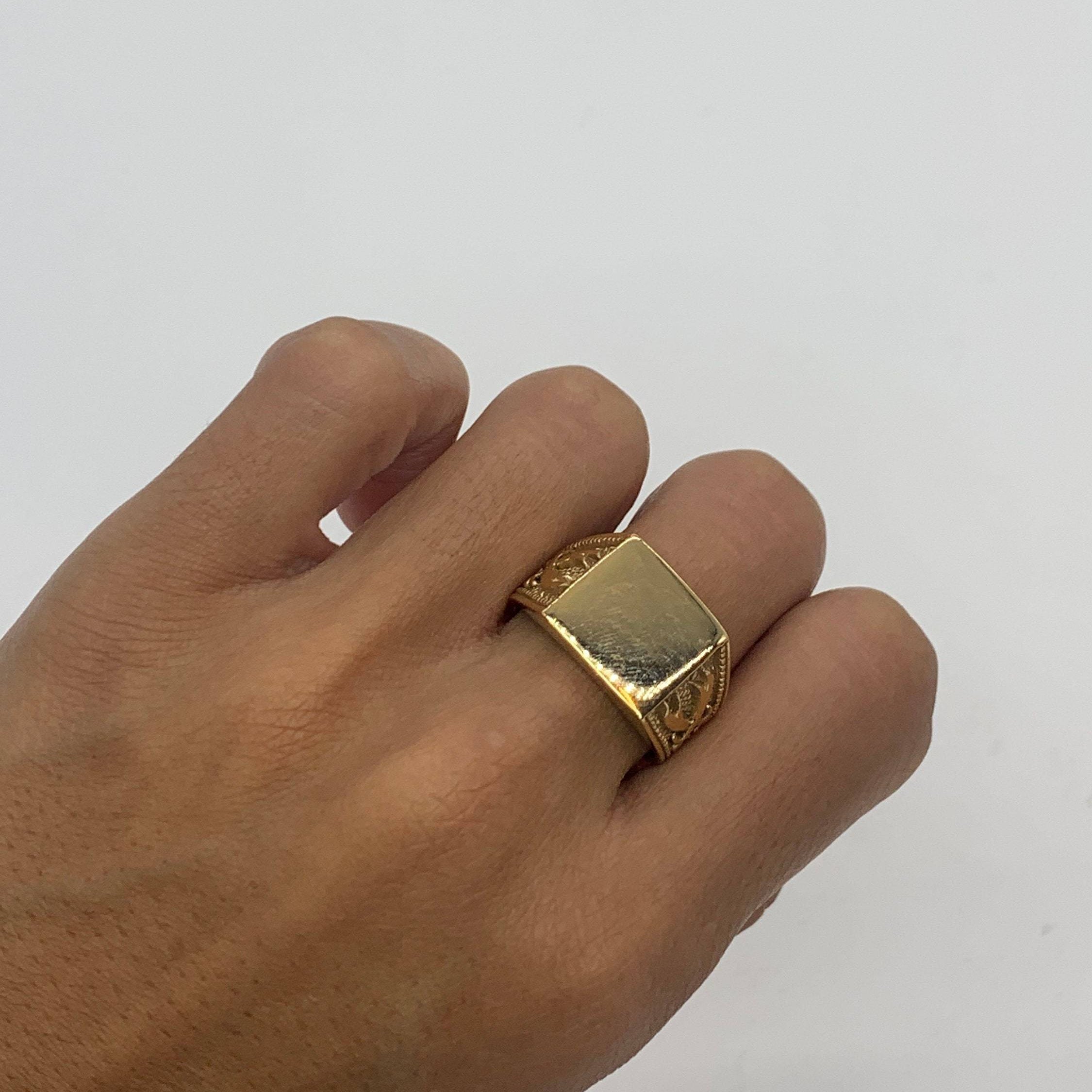 TE-073-R-0S: Gold Vermeil 18k