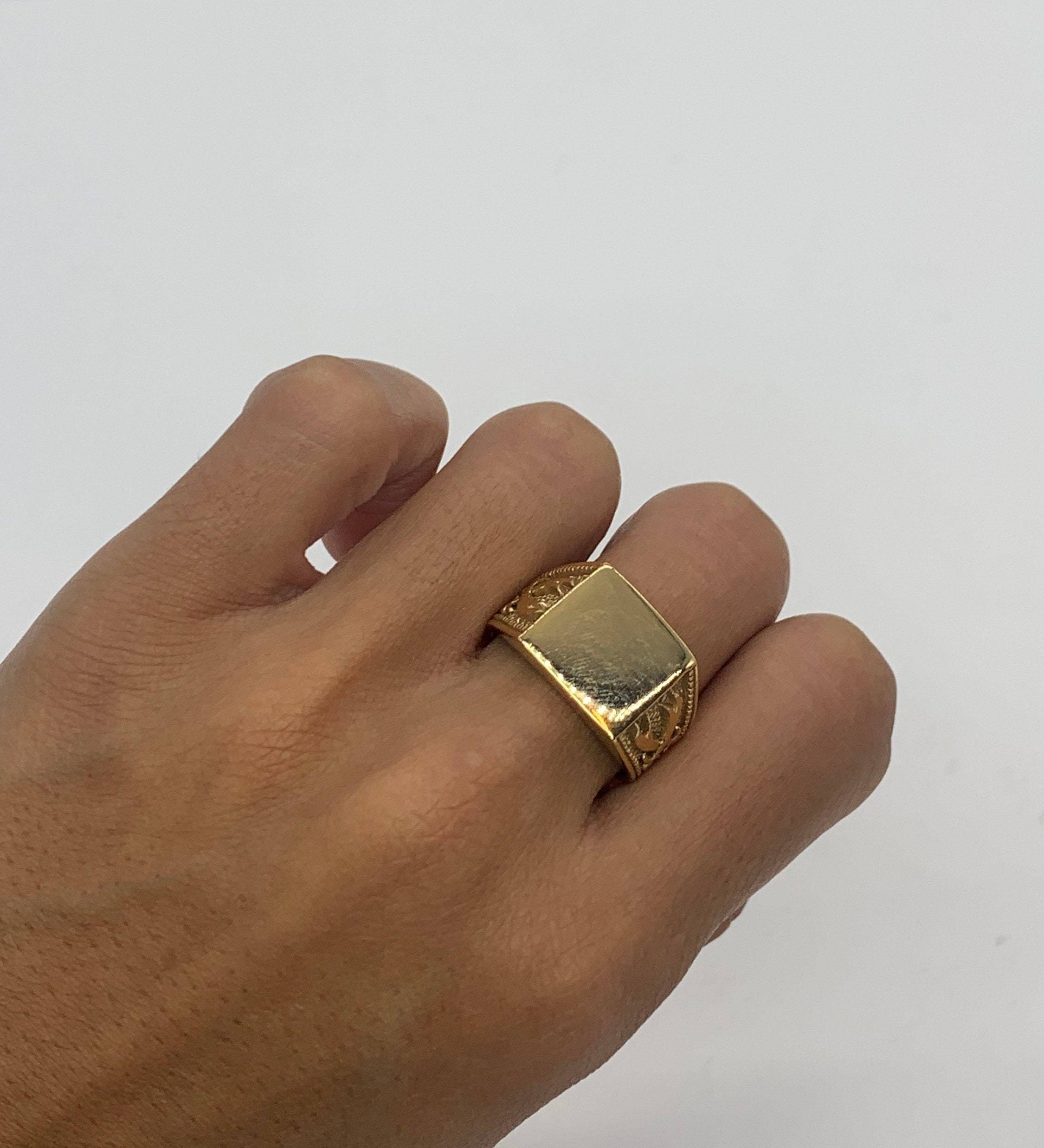 TE-073-R-0S: Gold Vermeil 18k