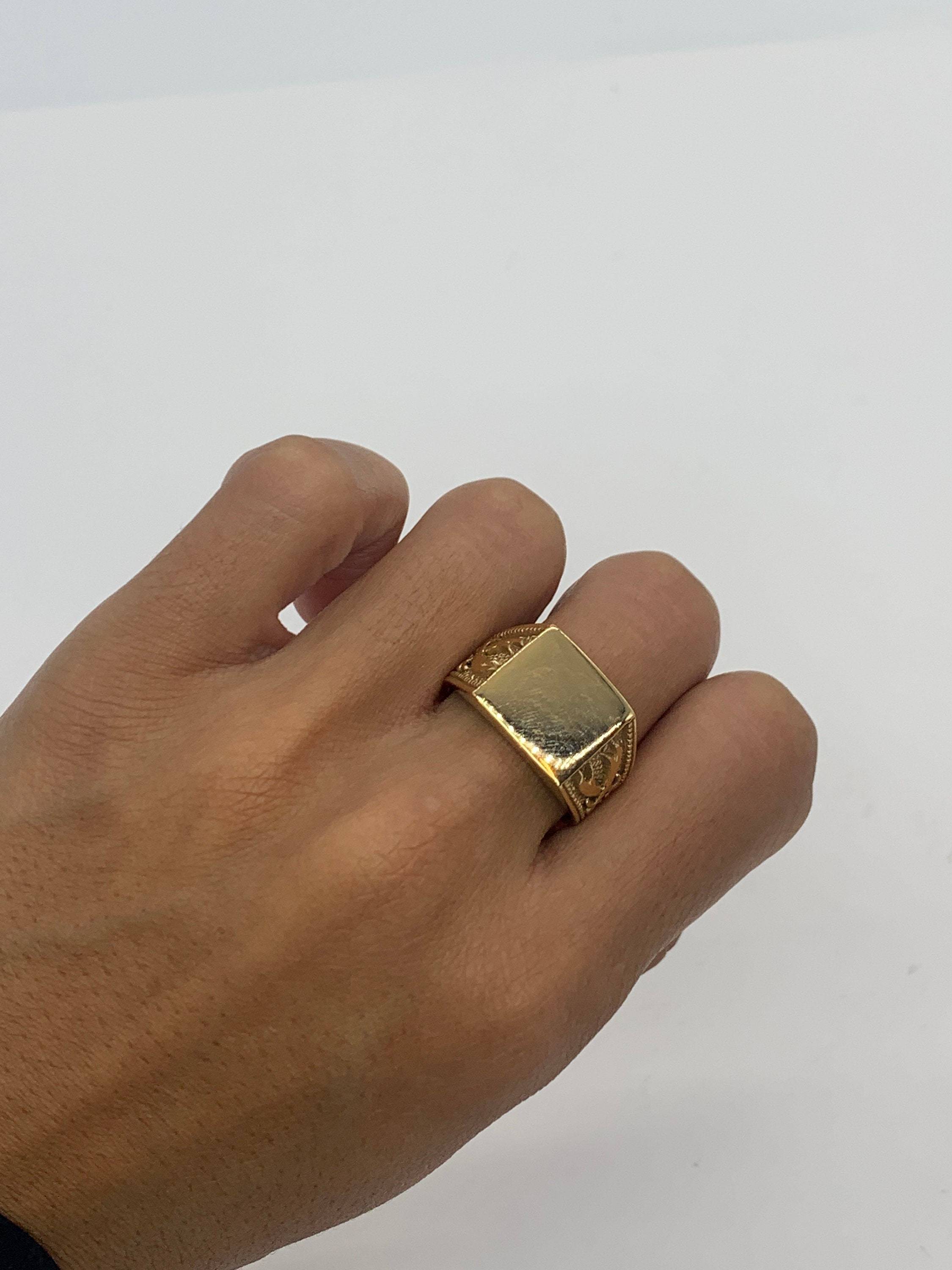 TE-073-R-0S: Gold Vermeil 18k