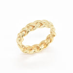 TE-076-R-0S: Gold Vermeil 18k