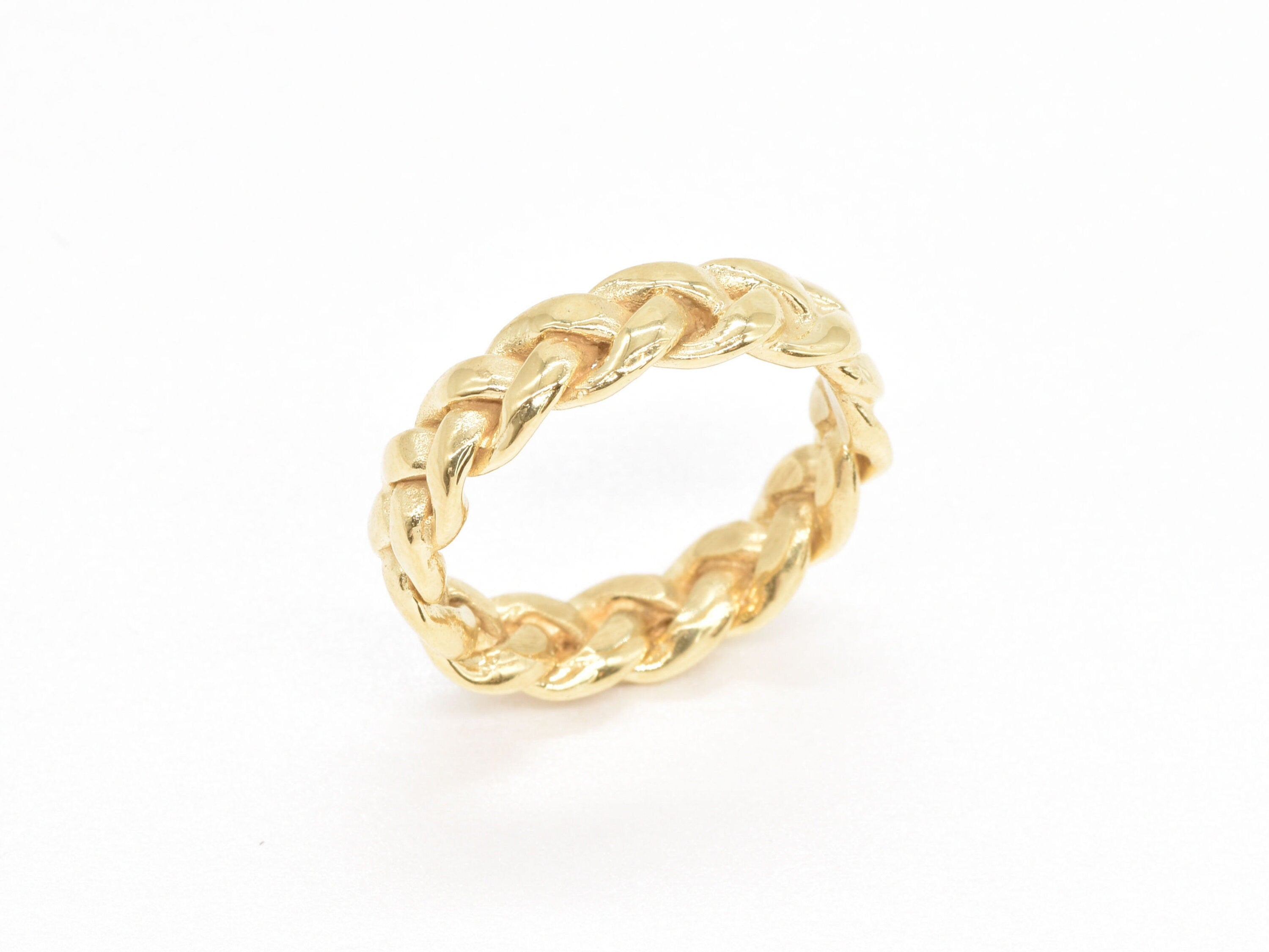 TE-076-R-0S: Gold Vermeil 18k