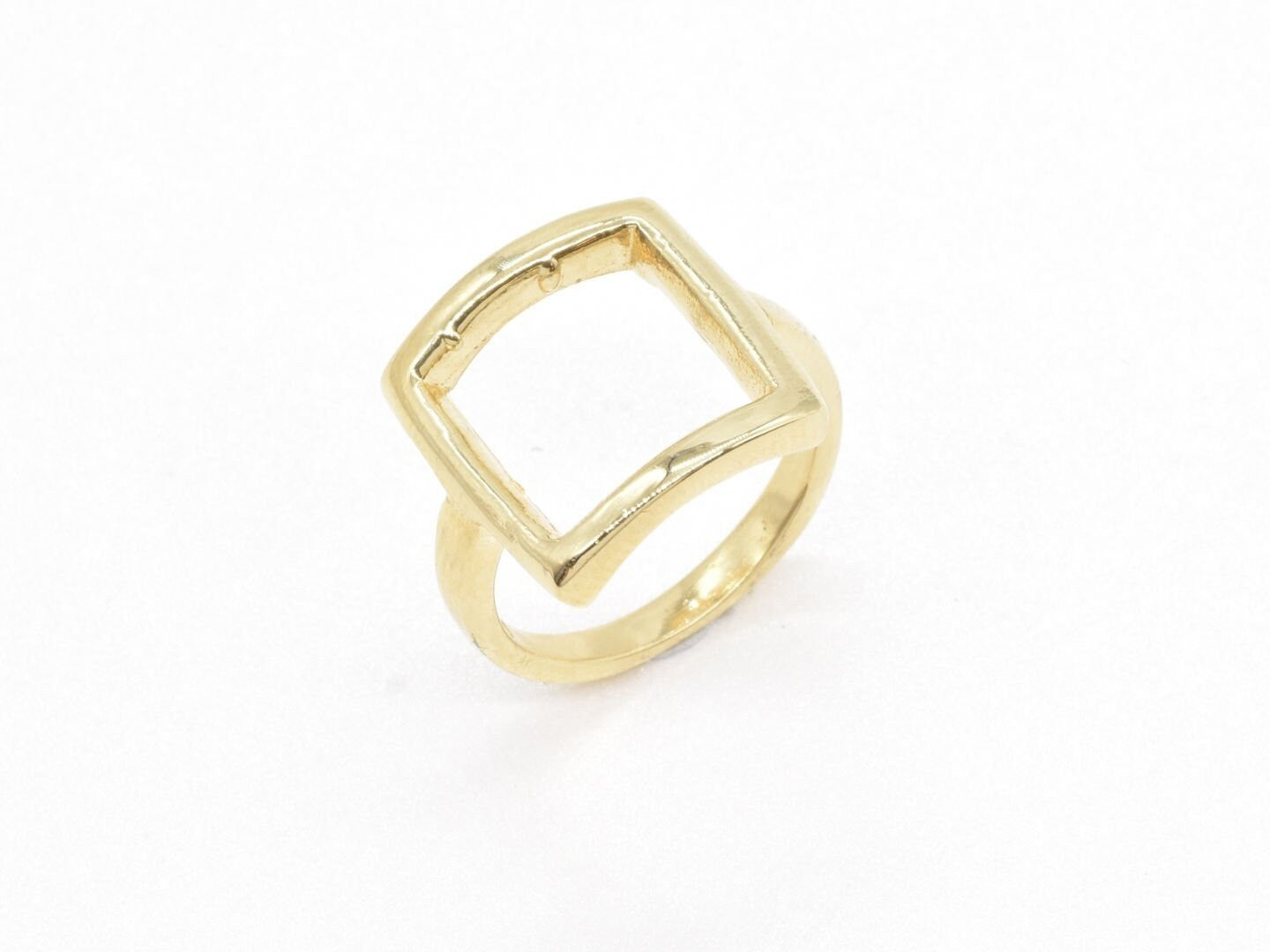 TE-066-R-0S: Gold Vermeil 18k
