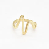 TE-067-R-0S: Gold Vermeil 18k