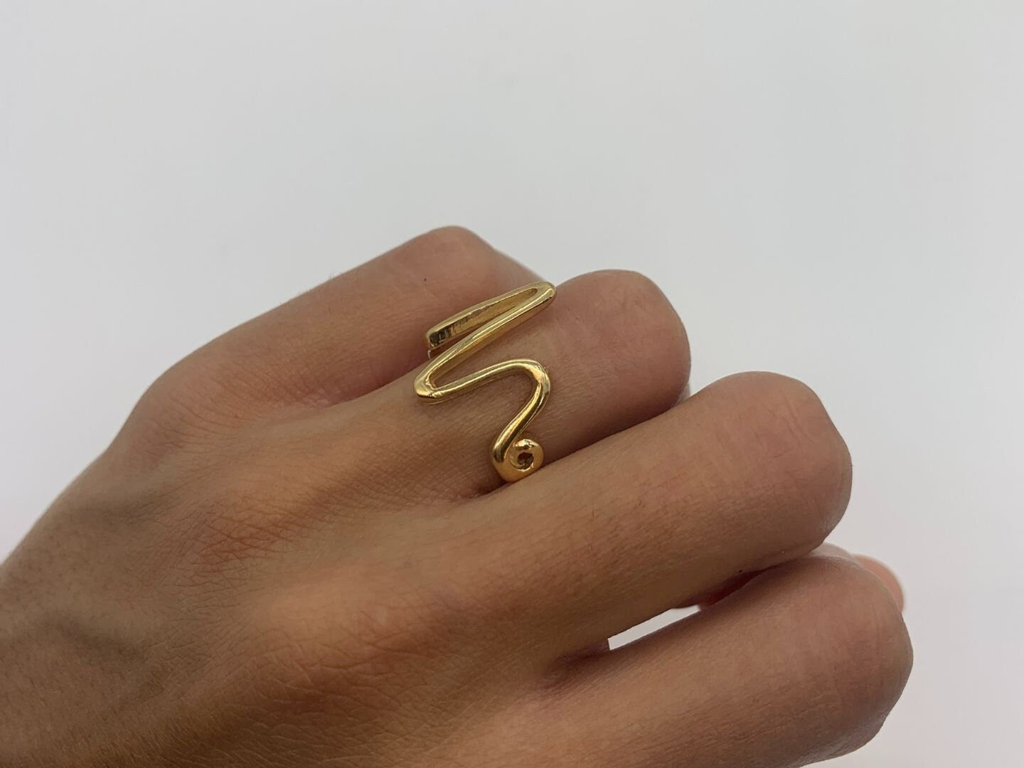 TE-067-R-0S: Gold Vermeil 18k