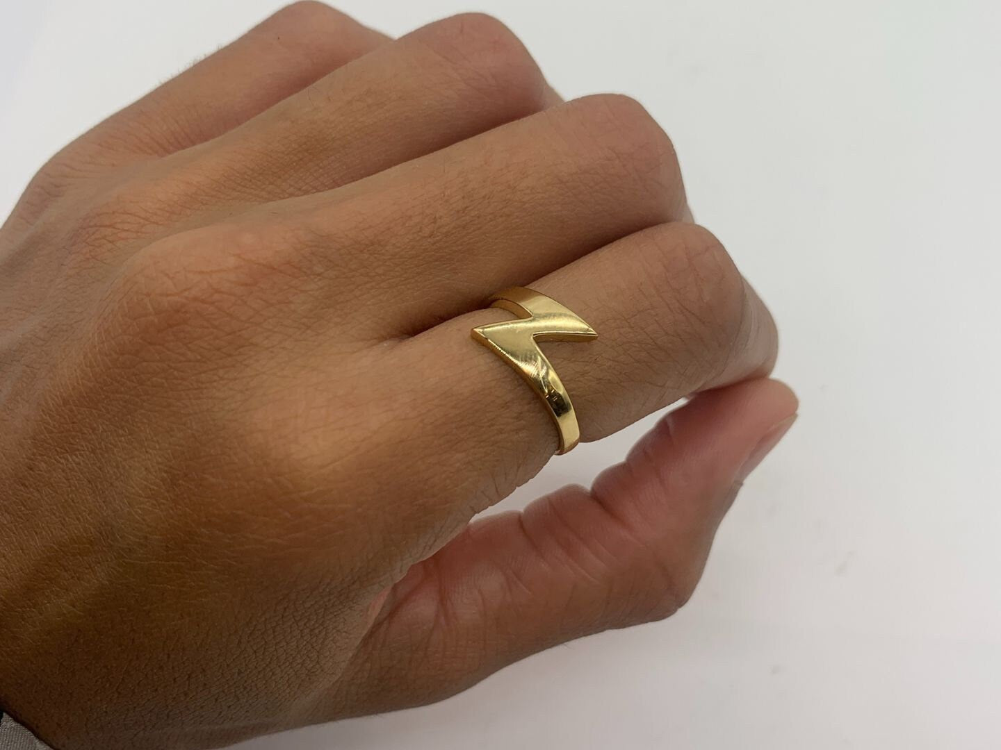 TE-068-R-0S: Gold Vermeil 18k