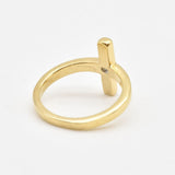 TE-080-R-0S: Gold Vermeil 18k