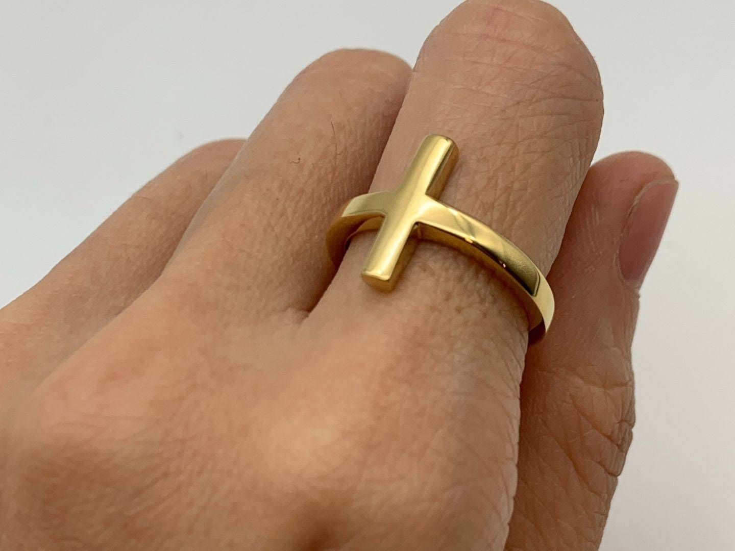 TE-080-R-0S: Gold Vermeil 18k