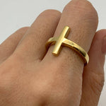 TE-080-R-0S: Gold Vermeil 18k