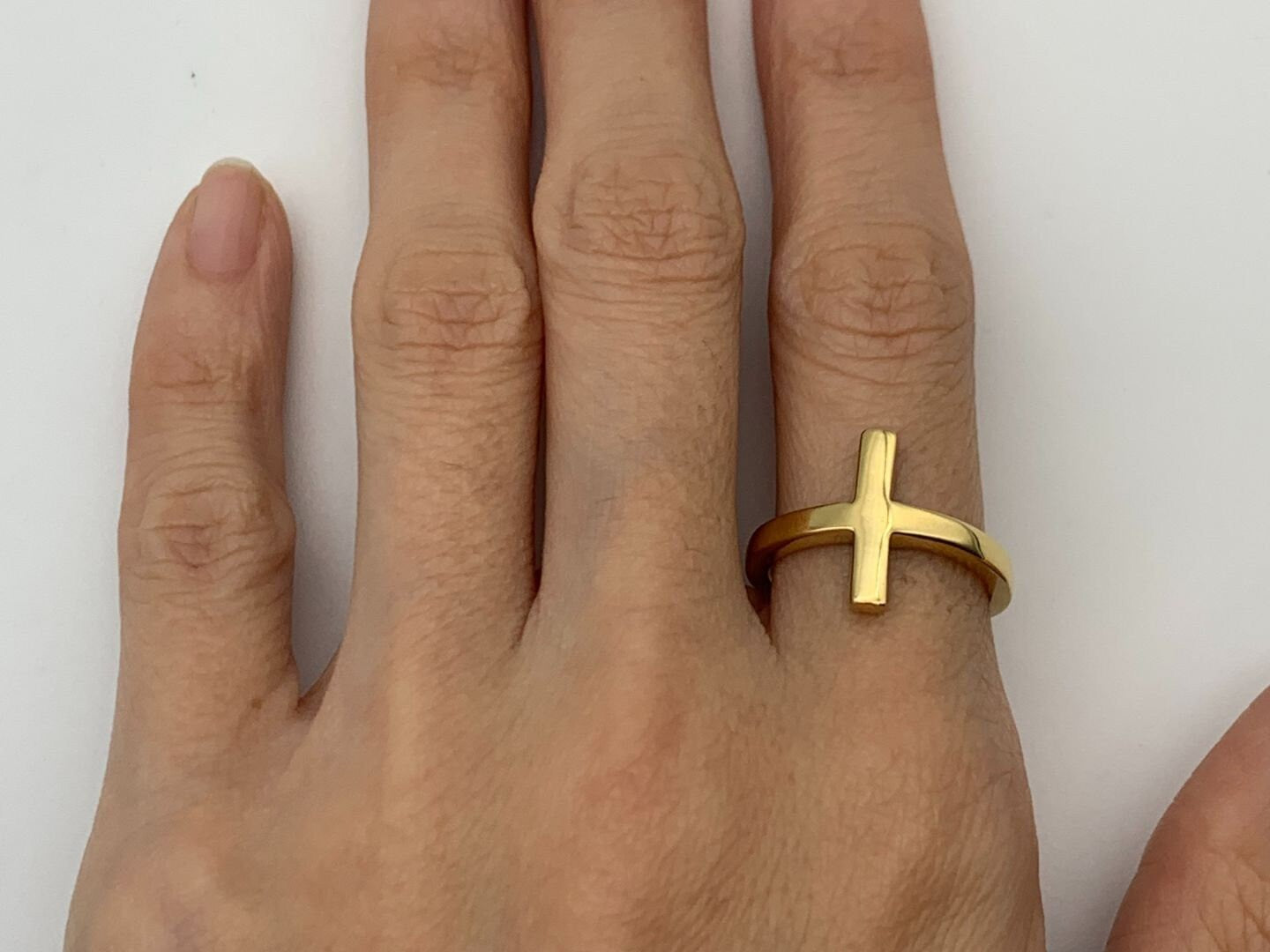 TE-080-R-0S: Gold Vermeil 18k