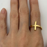 TE-080-R-0S: Gold Vermeil 18k