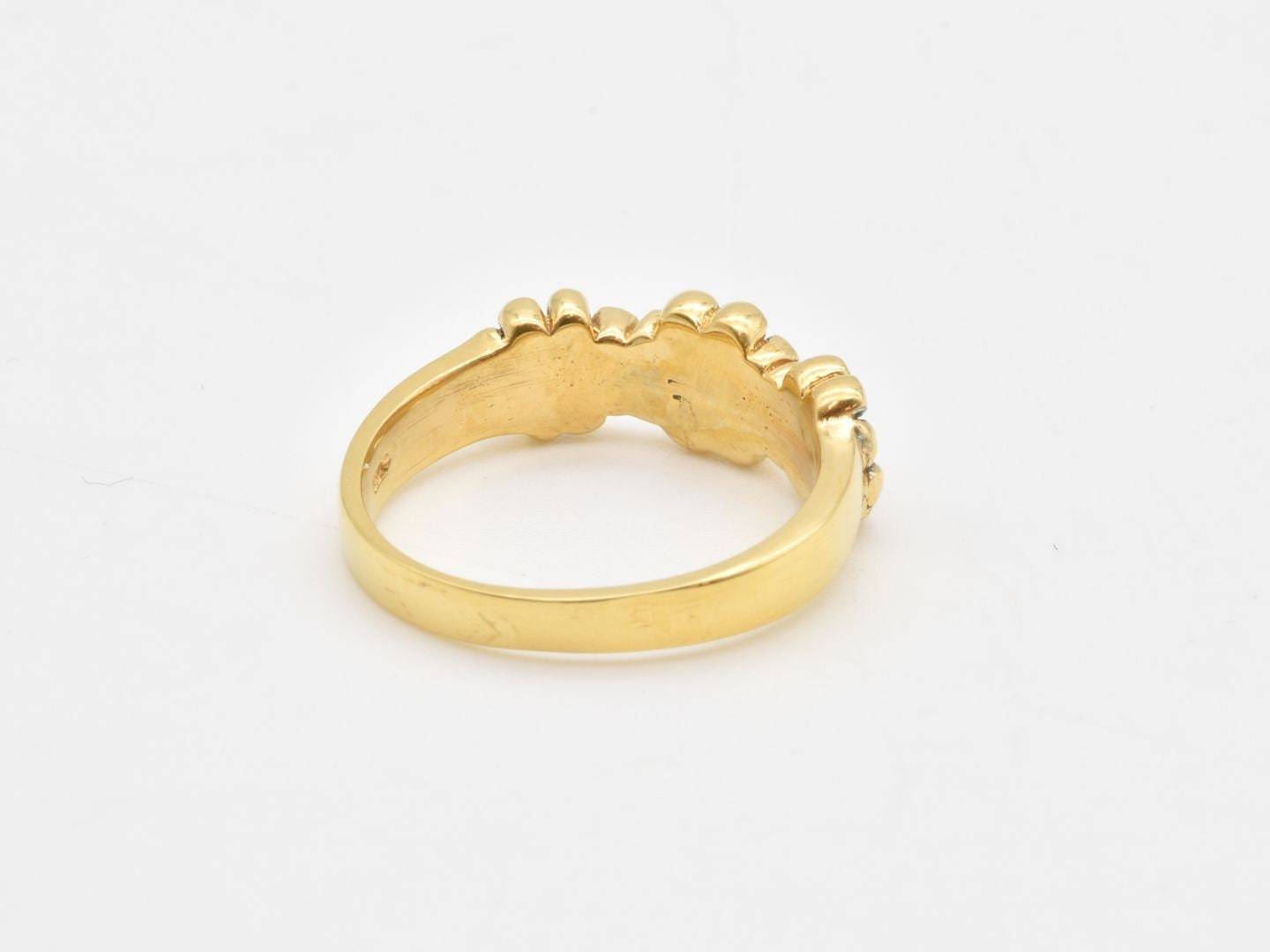 TE-082-R-0S: Gold Vermeil 18k