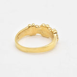 TE-082-R-0S: Gold Vermeil 18k