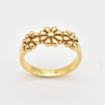 TE-082-R-0S: Gold Vermeil 18k