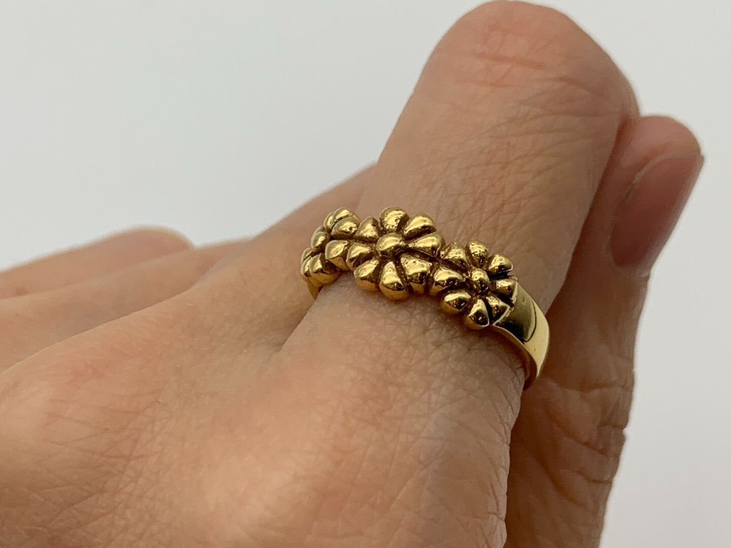 TE-082-R-0S: Gold Vermeil 18k