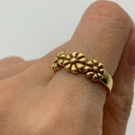 TE-082-R-0S: Gold Vermeil 18k
