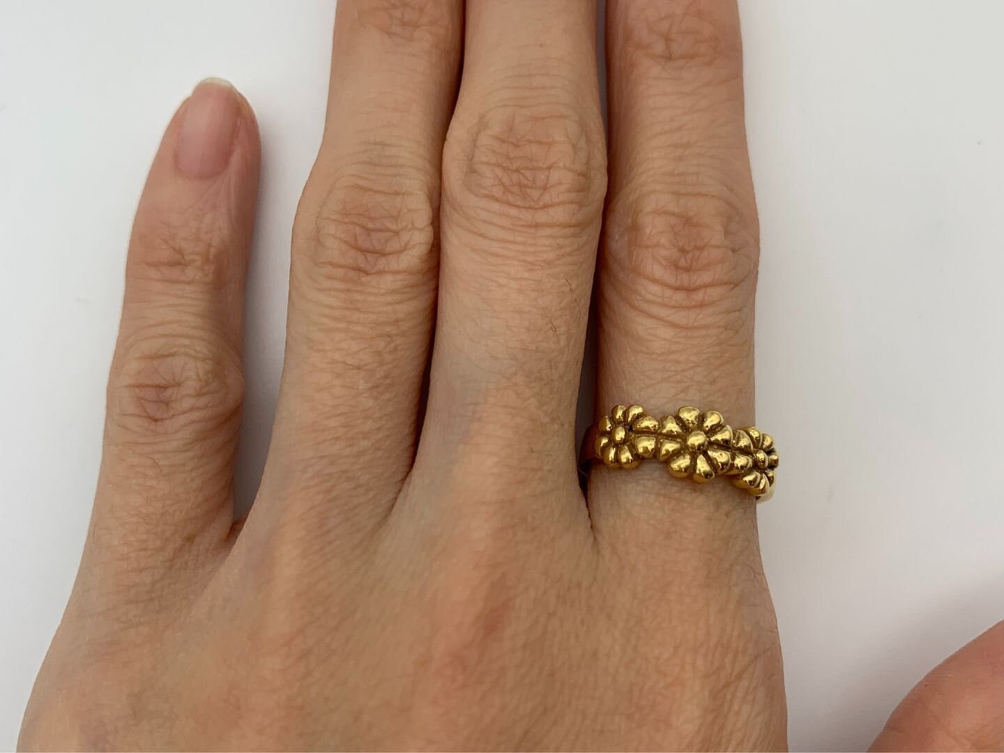 TE-082-R-0S: Gold Vermeil 18k