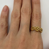 TE-082-R-0S: Gold Vermeil 18k