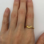 R68011126-R-0S: Gold Vermeil 18k
