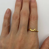 R68011126-R-0S: Gold Vermeil 18k