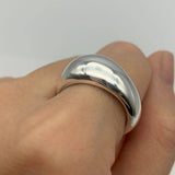 Wide Dome Ring - Dome Statement Ring - Chunky Dome Ring