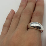 Wide Dome Ring - Dome Statement Ring - Chunky Dome Ring