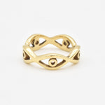 R68010321-R-0S: Gold Vermeil 18k