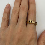 R68010321-R-0S: Gold Vermeil 18k