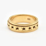 TE-081-R-0S: Gold Vermeil 18k