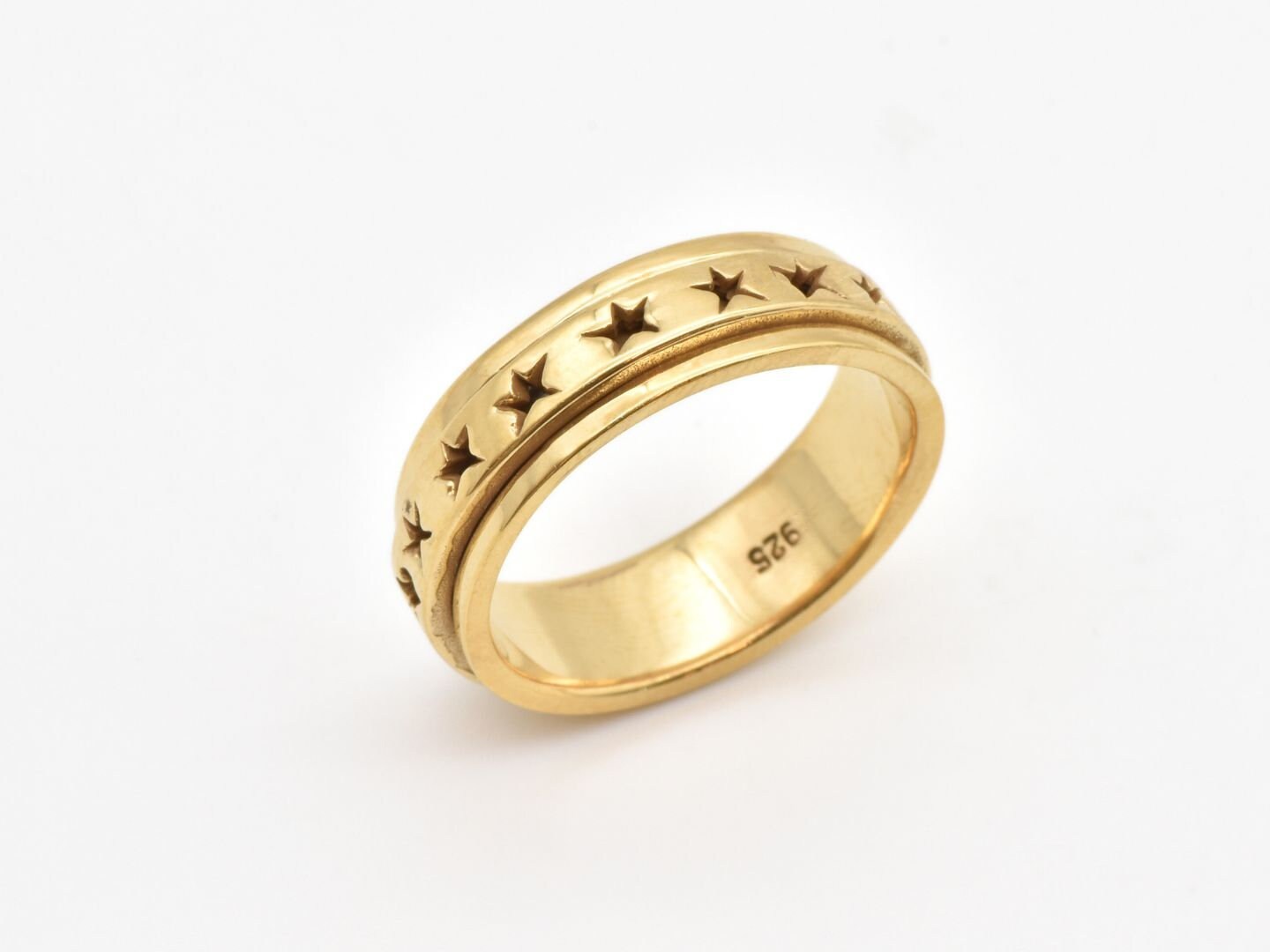 TE-081-R-0S: Gold Vermeil 18k