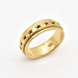 TE-081-R-0S: Gold Vermeil 18k