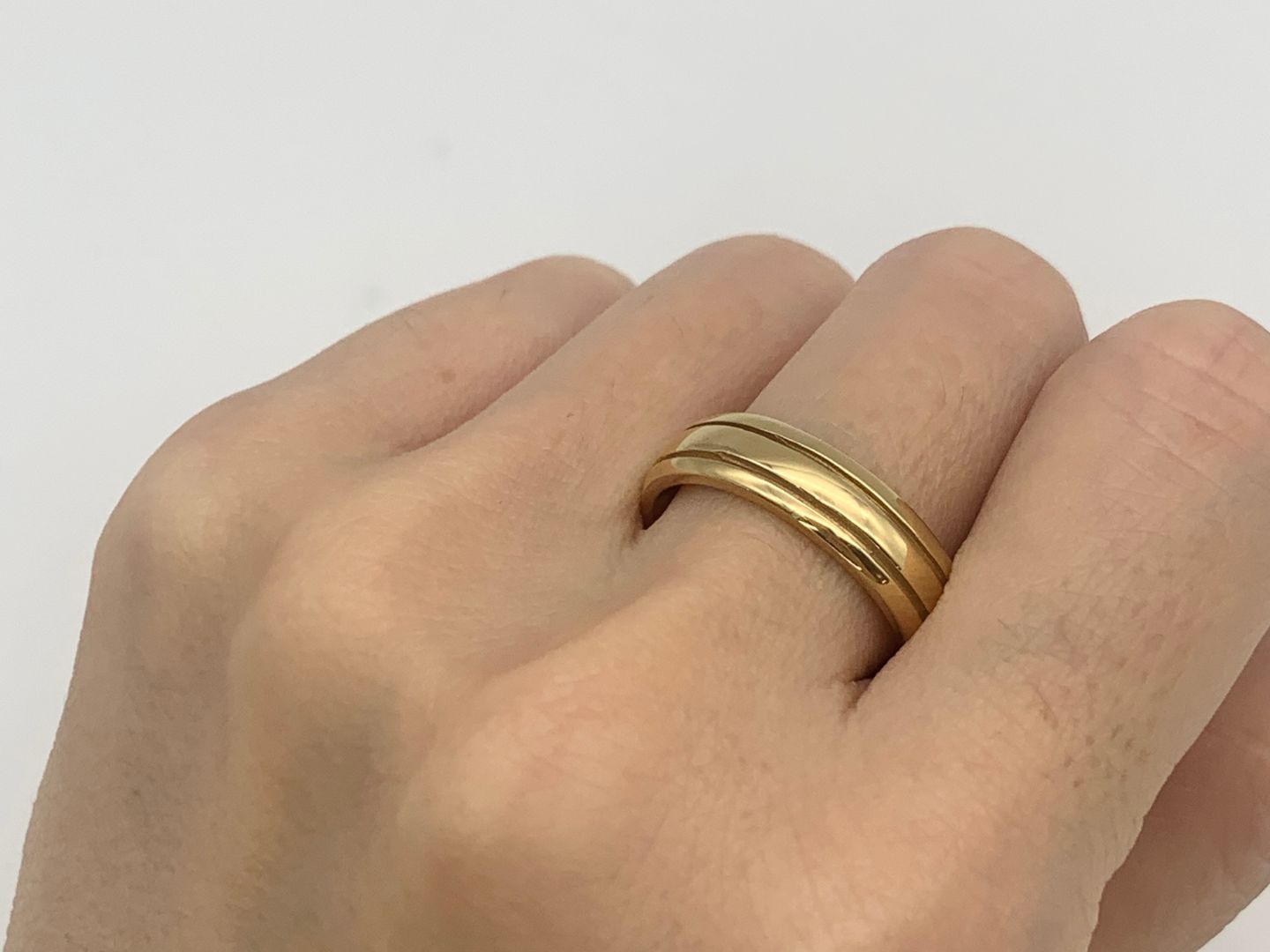 TE-090-R-0S: Gold Vermeil 18k