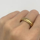 TE-090-R-0S: Gold Vermeil 18k