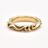 TE-091-R-0S: Gold Vermeil 18k