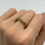 TE-091-R-0S: Gold Vermeil 18k