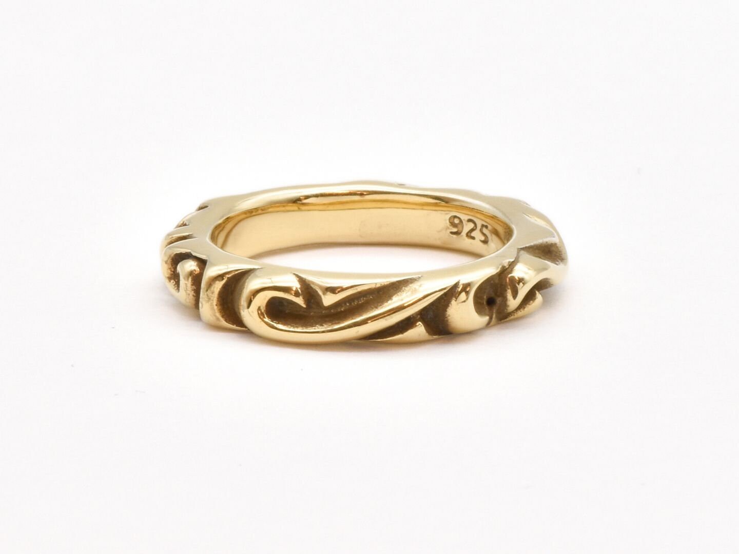 TE-091-R-0S: Gold Vermeil 18k
