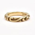 TE-091-R-0S: Gold Vermeil 18k