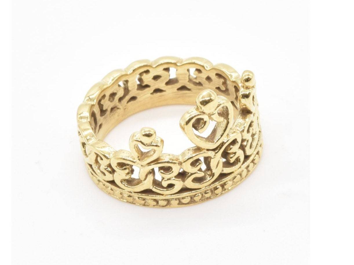 TE-077-R-0S: Gold Vermeil 18k