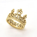 TE-077-R-0S: Gold Vermeil 18k