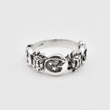 Sun and Moon Ring - Gold Astrology Ring, Celestial Band