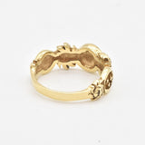 Sun and Moon Ring - Gold Astrology Ring, Celestial Band