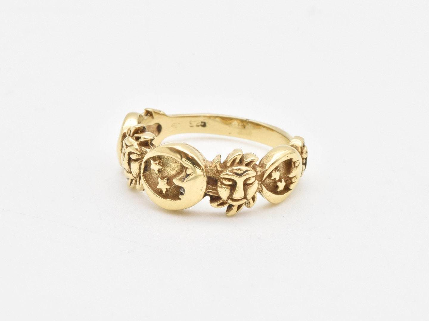 TE-094-R-0S: Gold Vermeil 18k