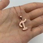 TE-104-P-0S: Rose Gold Vermeil