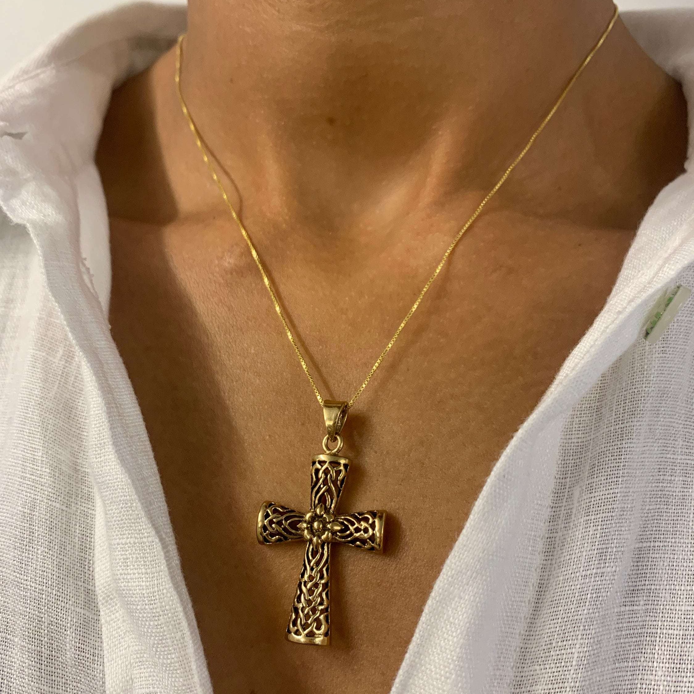 TE-111-P-0S: Gold Vermeil 18k