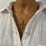 TE-111-P-0S: Gold Vermeil 18k