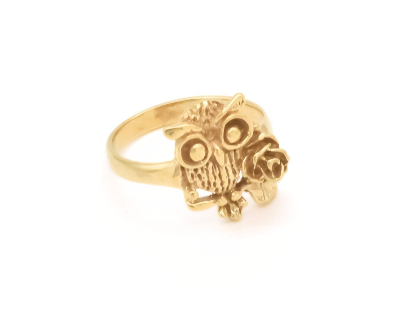 TE-100-R-0S: Gold Vermeil 18k