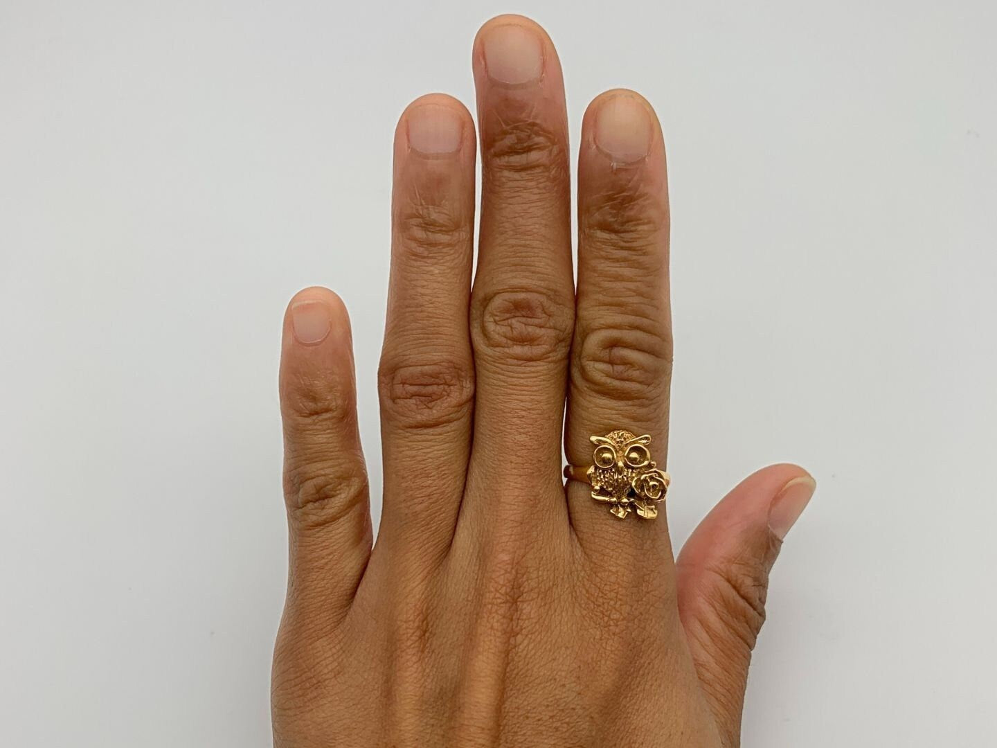 TE-100-R-0S: Gold Vermeil 18k