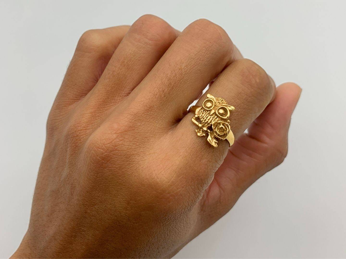 TE-100-R-0S: Gold Vermeil 18k