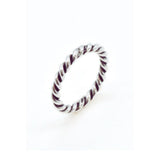 Twisted Gold Band - Infinity Rope Ring, Unique Wedding Band