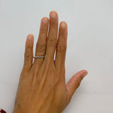 Twisted Silver Ring - Twisted Rope Ring - Minimalist Twirl Ring