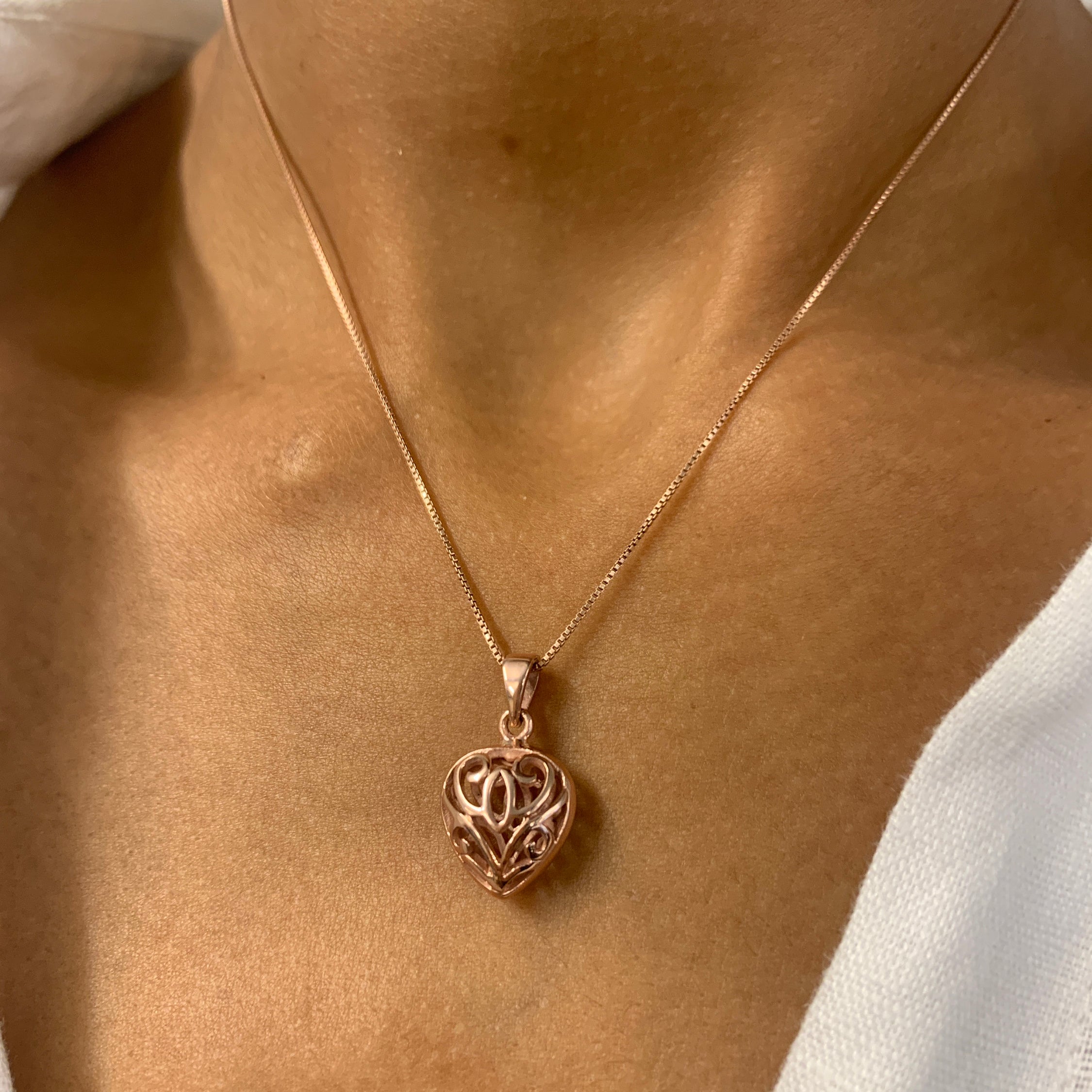 PJ-707-P-0S: Rose Gold Vermeil